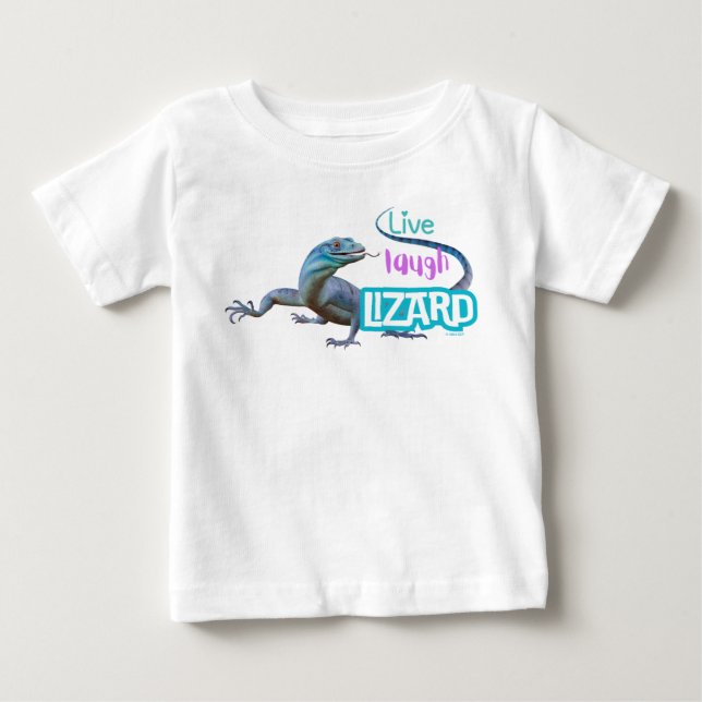 T-shirt Pour Bébé Live Laugh Lizard (Devant)