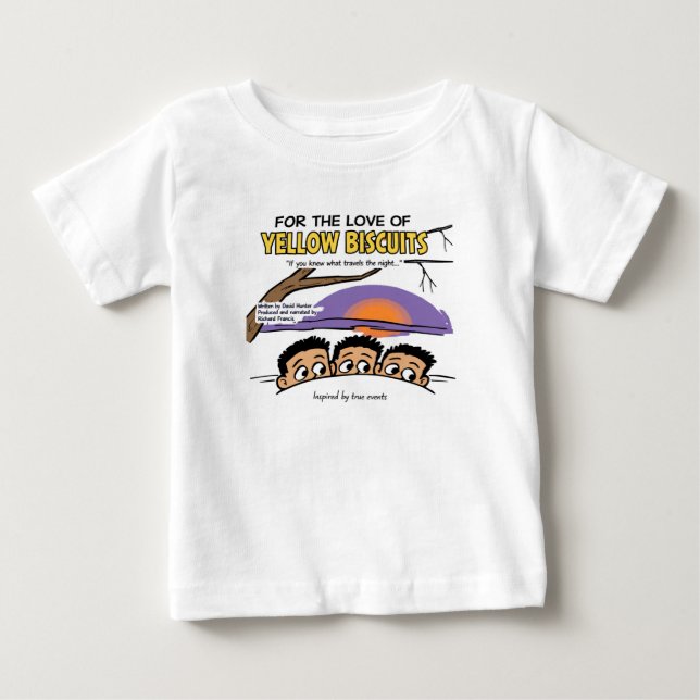 T-shirt Pour Bébé Livre audio afro-américain (Devant)
