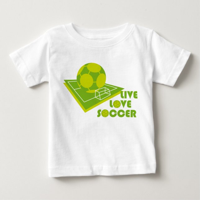 T-SHIRT POUR BÉBÉ LL_SOCCER (Devant)