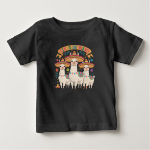 T-shirt Pour Bébé Llama drôle Cinco De Mayo Fête Party