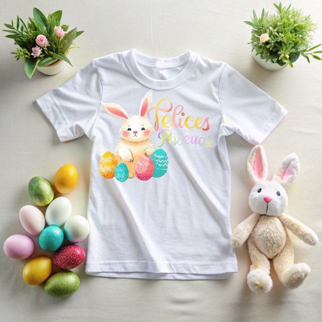 T-shirt Pour Bébé LLegaron las Pascuas (Créateur téléchargé)