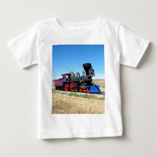 T-shirt Pour Bébé Locomotive Steam Engine Train Photo