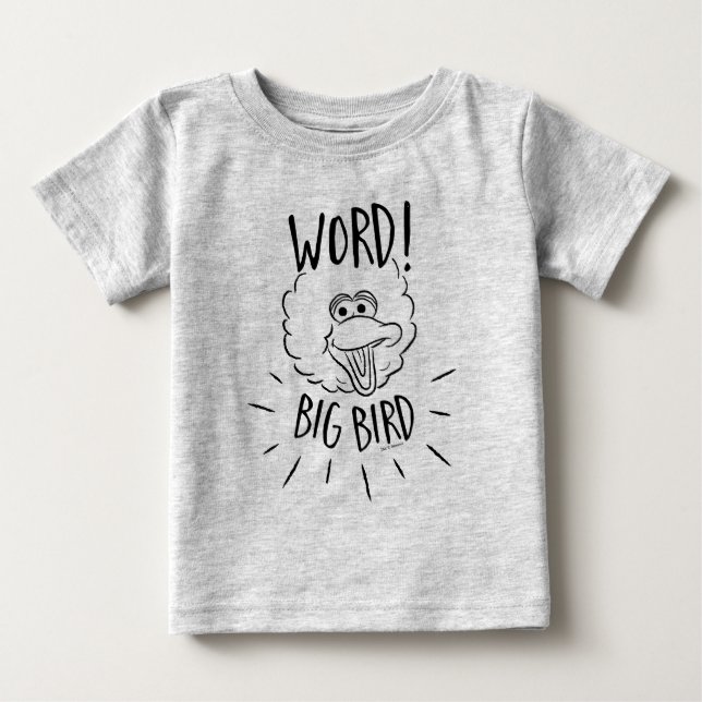 T-shirt Pour Bébé Logo Big Bird Skate - Mot ! Big Bird (Devant)