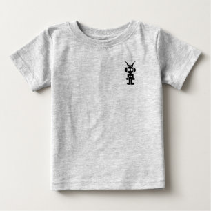 T-shirt Pour Bébé logo classique BLACK PRINT