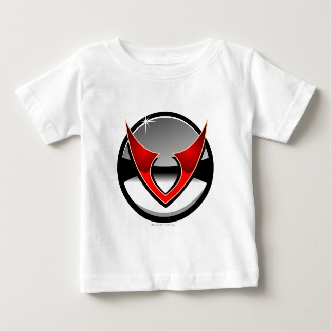 T-shirt Pour Bébé Logo de la station spatiale Team Virtupets (Devant)