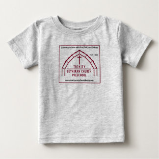 T-shirt Pour Bébé Logo de l'école maternelle luthérienne de Trinité