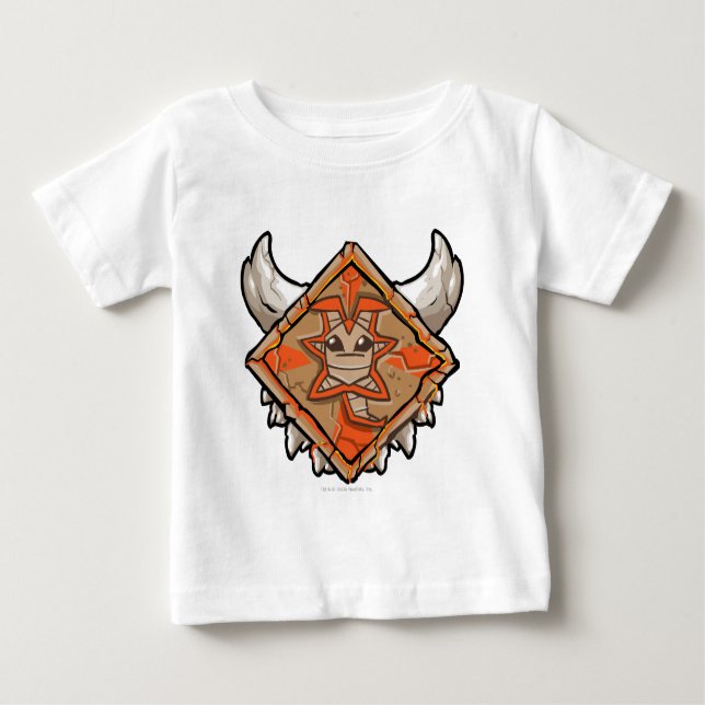 T-shirt Pour Bébé Logo de l'équipe Tyrannia (Devant)