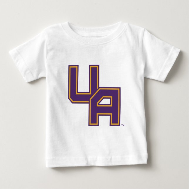 T-shirt Pour Bébé Logo de l'Université d'Albany Initials (Devant)