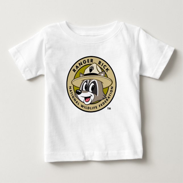 T-shirt Pour Bébé Logo de Rick de garde forestière de Rick | de (Devant)