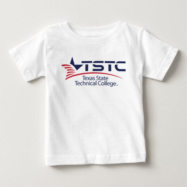 T-shirt Pour Bébé Logo de Texas State Technical College (Devant)