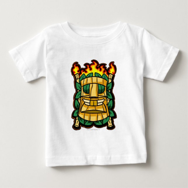 T-shirt Pour Bébé Logo d'île de mystère d'équipe (Devant)