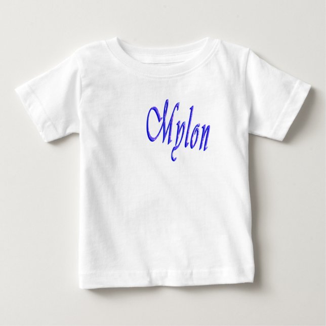 T-shirt Pour Bébé Logo du nom de Mylon, (Devant)
