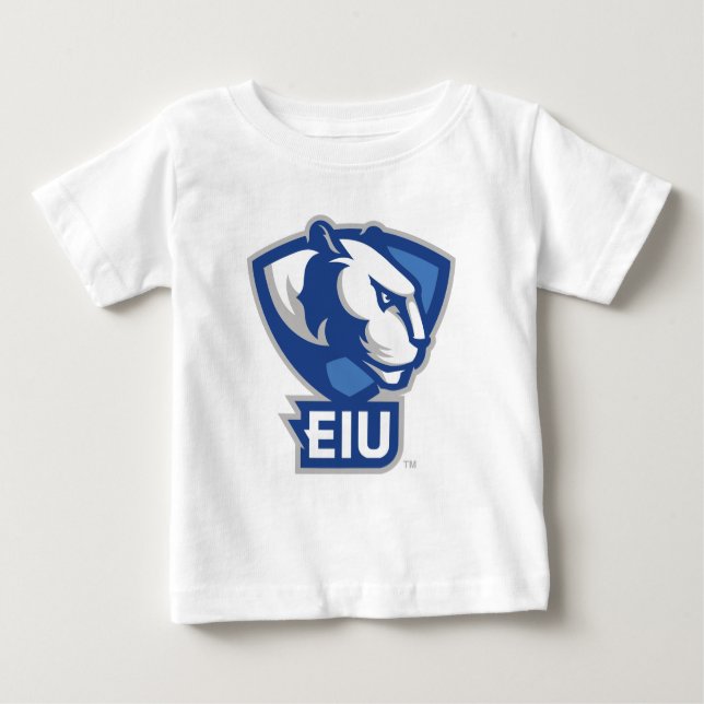 T-shirt Pour Bébé Logo Eastern Illinois University Panthers (Devant)