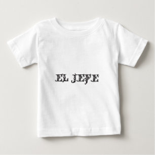 T-shirt Pour Bébé Logo El Jefe Vaquero Cowboy