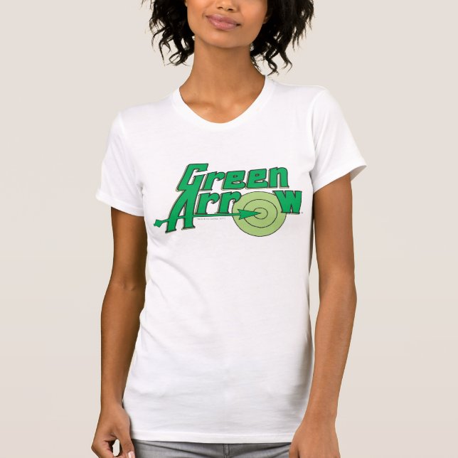 T-shirt Pour Bébé Logo Flèche verte (Devant)