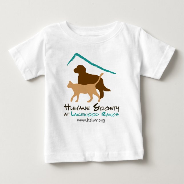 T-shirt Pour Bébé Logo HSLWR chemise (Devant)