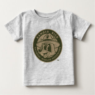 T-shirt Pour Bébé Logo kaki de Rick de garde forestière de Rick   de