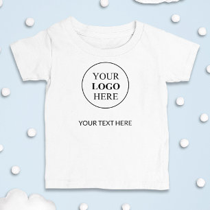 T-shirt Pour Bébé Logo promotionnel personnalisé - Pas de commande m