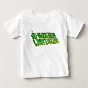 T-shirt Pour Bébé Logo vert de lanterne - incliné