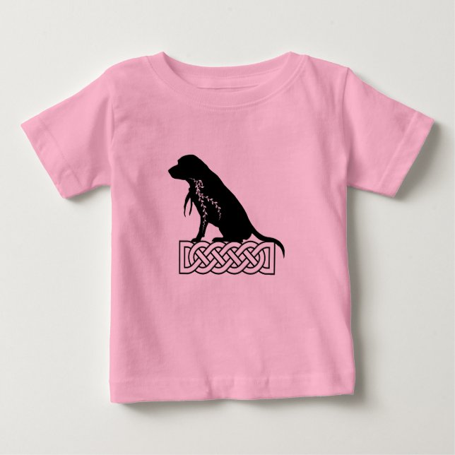 T-shirt Pour Bébé Loki's Buddies : Beagle Mickey Black (Devant)