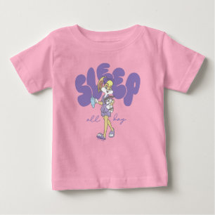 T-shirt Pour Bébé Lola Bunny Dort Toute la Journée