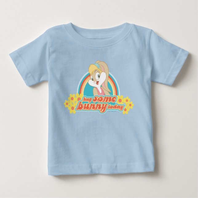 T-shirt Pour Bébé Lola Bunny Hug De Lapin Aujourd'Hui (Devant)