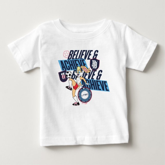 T-shirt Pour Bébé Lola Bunny LOONEY TUNES™ Soccer Club Graphic (Devant)