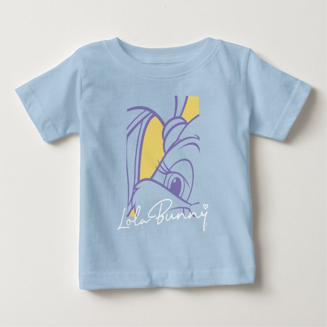 T-shirt Pour Bébé Lola Portrait Autograph (Devant)