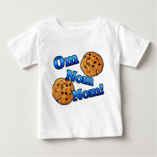 T-shirt Pour Bébé L'OM Nom Nom, biscuits d'amour de Meme