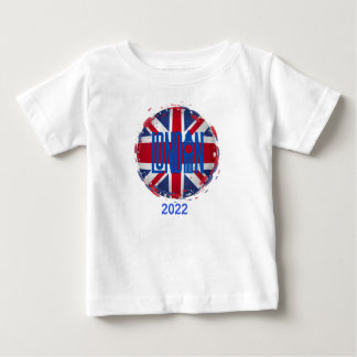 T-shirt Pour Bébé London Union Jack 2022 pour personnaliser