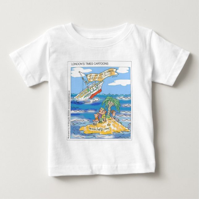 T-shirt Pour Bébé Londons Times Tee - shirts de dessin (Devant)