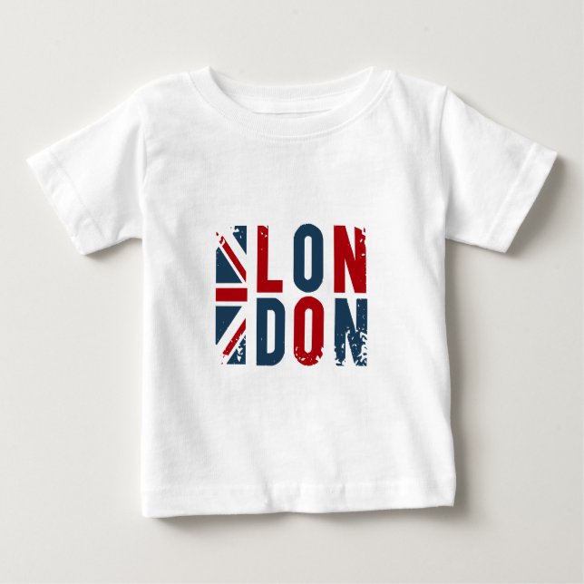T-shirt Pour Bébé Londres (Devant)