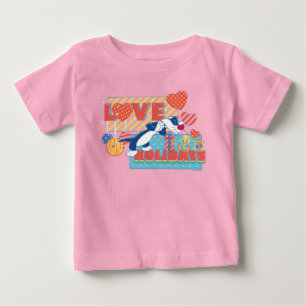 T-shirt Pour Bébé LOONEY TUNES™   SYLVESTER™ & TWEETYAIMENT les vaca