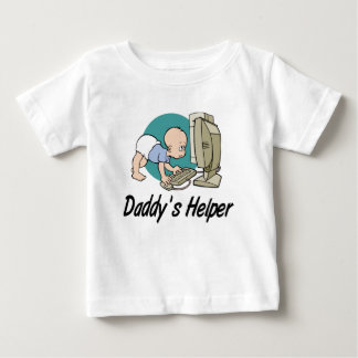 T-shirt Pour Bébé L'ordinateur d'assistance de papa