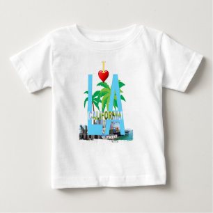 T-shirt Pour Bébé los angeles l a california ville usa amérique