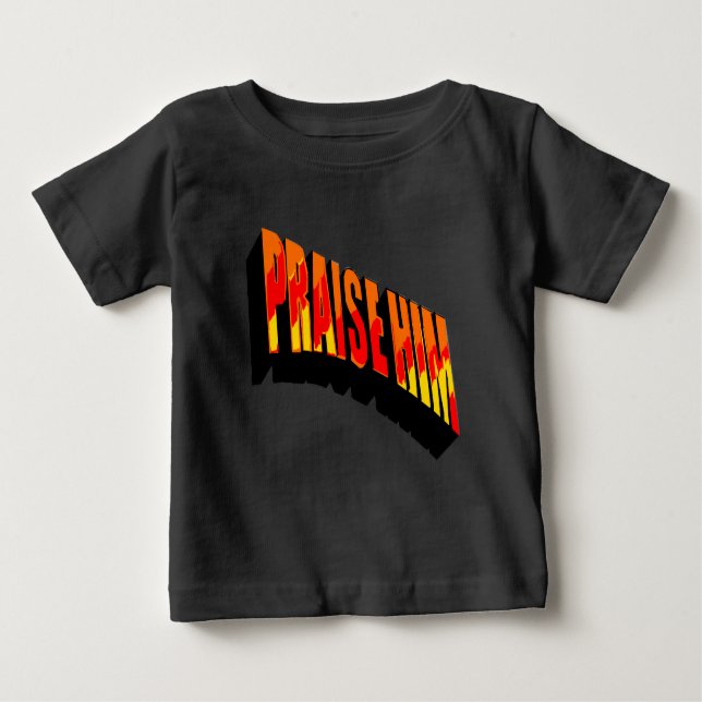 T-shirt Pour Bébé Louez-Lui Baby Bodysuit (Devant)