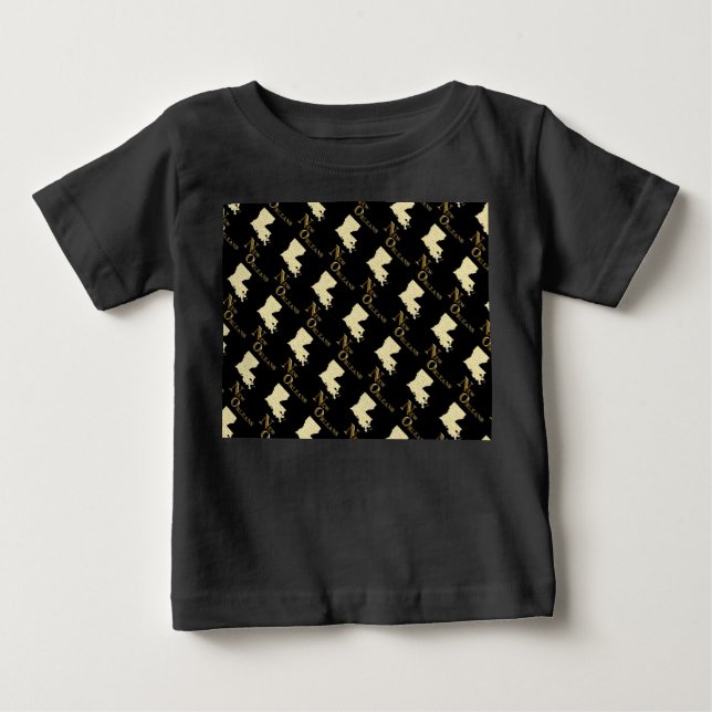 T-SHIRT POUR BÉBÉ LOUISIANA (Devant)