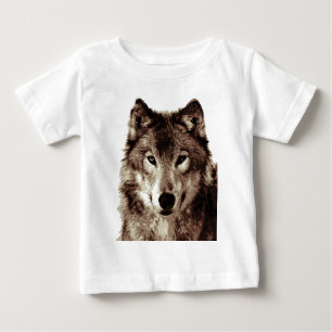 T-shirt Pour Bébé Loup