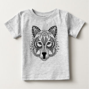T-shirt Pour Bébé Loup inspiré