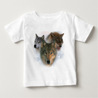 T-shirt Pour Bébé Loups