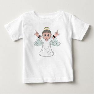 T-shirt Pour Bébé Lourde musique amour ange