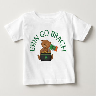 T-shirt Pour Bébé L'ours de nounours Erin vont Bragh