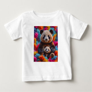 T-shirt Pour Bébé l'ours du panda