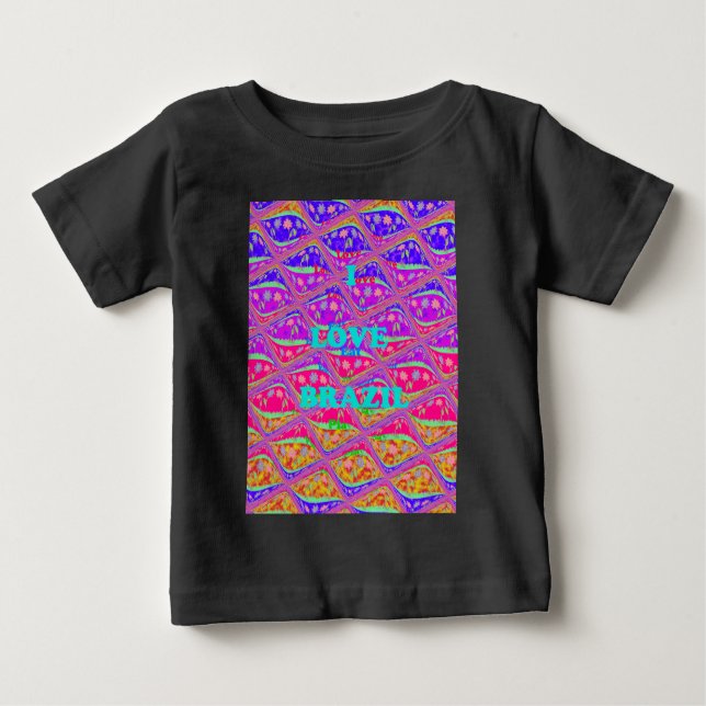 T-shirt Pour Bébé Love Brazil.png (Devant)