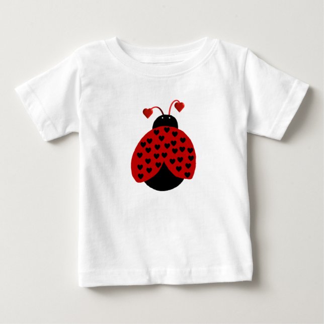 T-shirt Pour Bébé Love Bug (Devant)