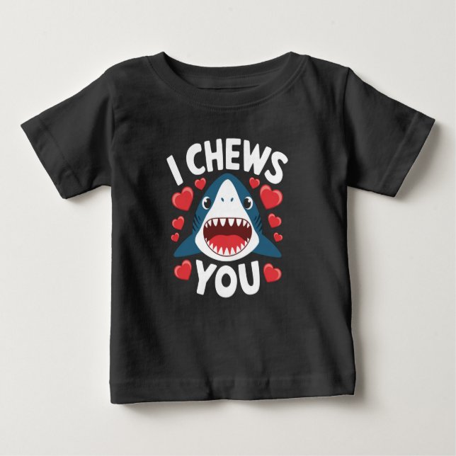 T-shirt Pour Bébé Love Heart Leopard Cute Valentine's Day (Devant)