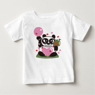 T-shirt Pour Bébé Love Panda Lucky God