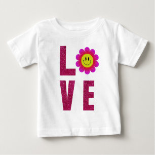 T-shirt Pour Bébé Love Sunflower