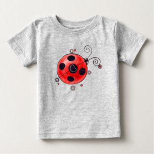 T-shirt Pour Bébé Lovebug Creeper