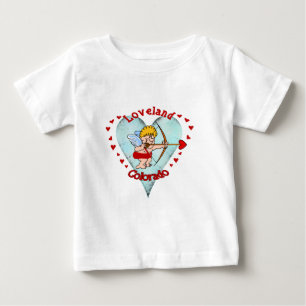 T-shirt Pour Bébé Loveland le Colorado